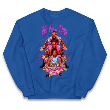 The New Day wwe Bootleg Kids Jumper