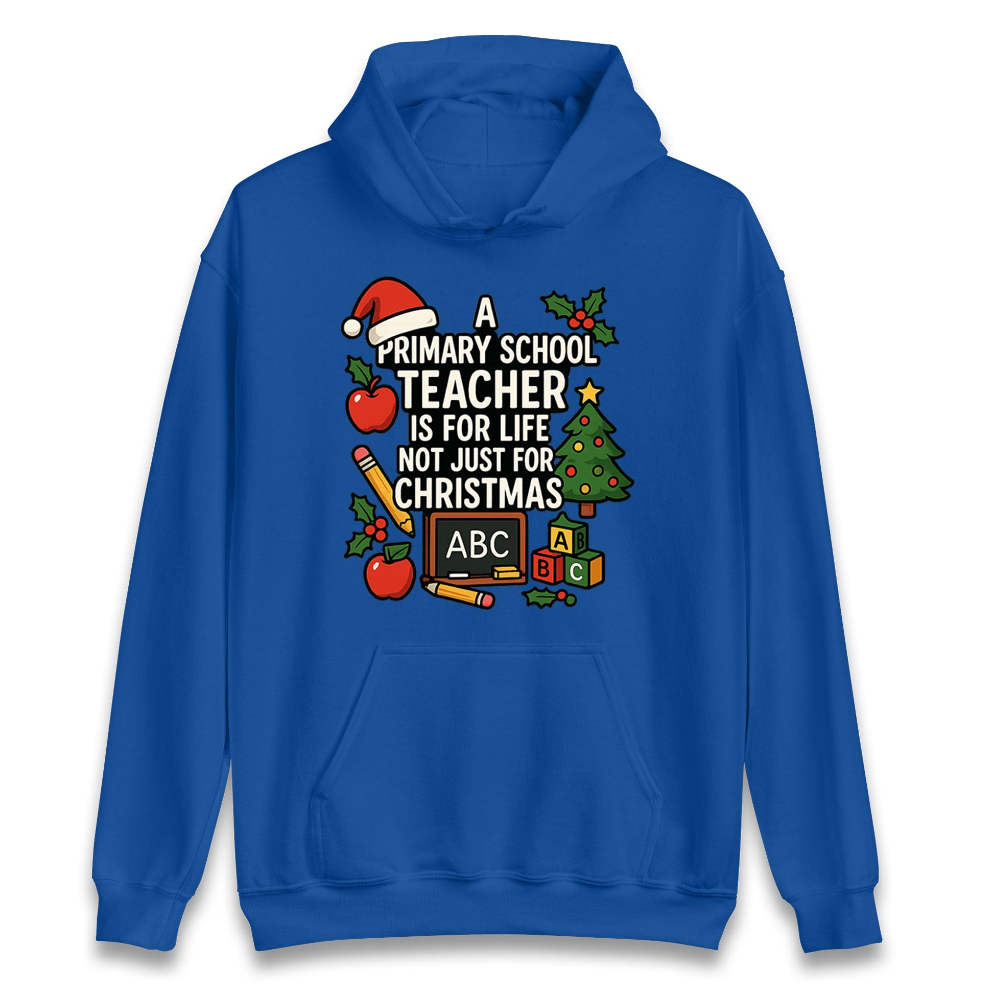 Primary School Teacher Christmas Hoodie