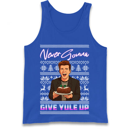 Rick Astley Christmas Tank Top