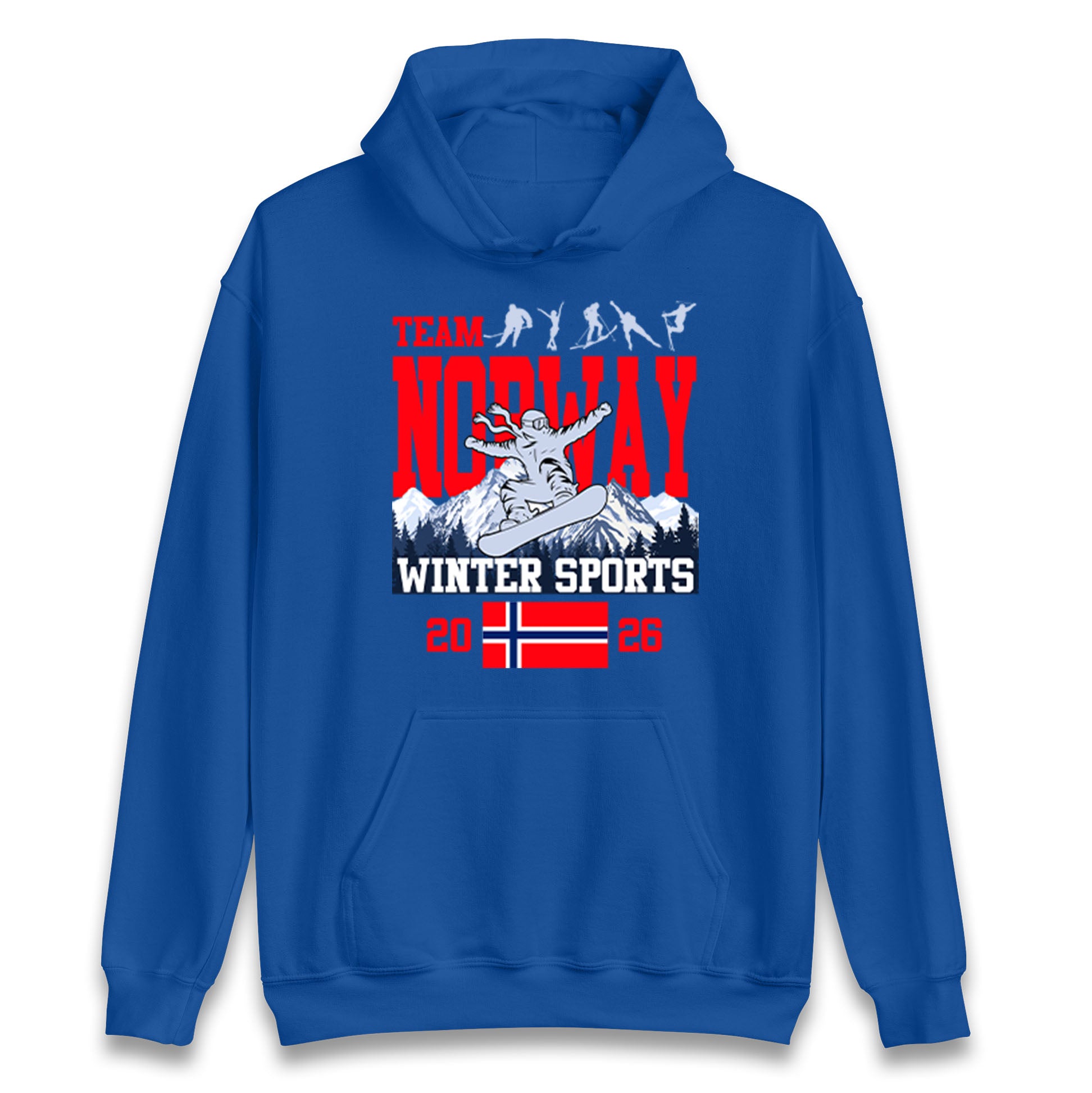 Norwegian Winter Sports Hoodie