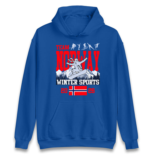 Norwegian Winter Sports Hoodie