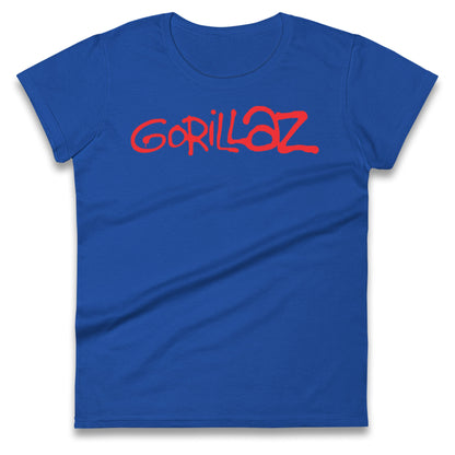 Gorillaz Band Ladies T Shirt 