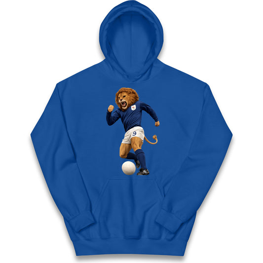 Retro Millwall FC Kids Hoodie