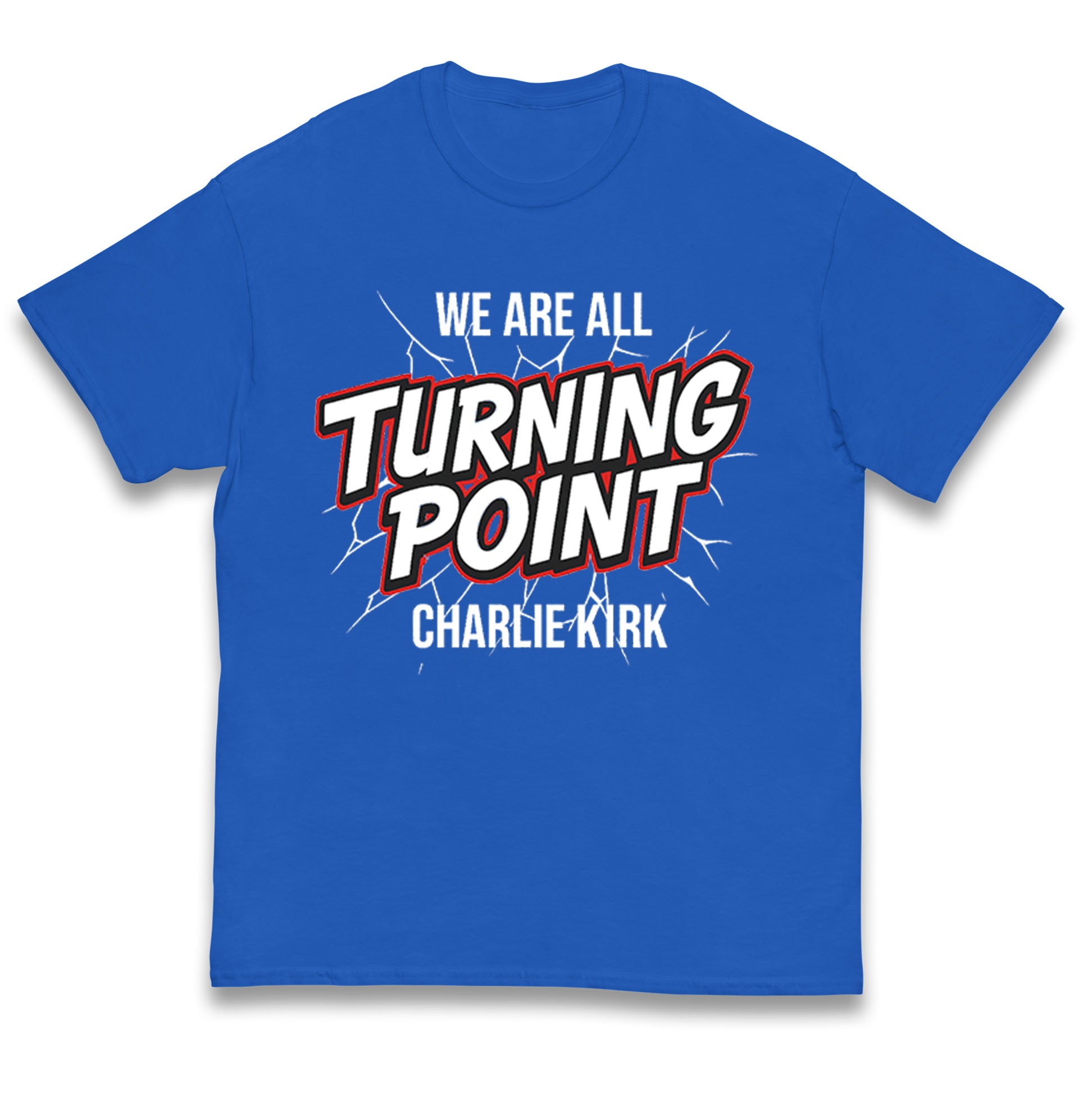 Turning Point Charlie Kirk Kids T Shirt