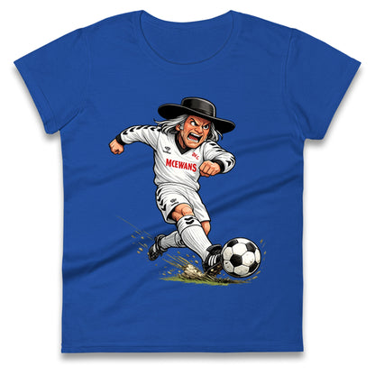Classic Darlington Football Ladies T Shirt