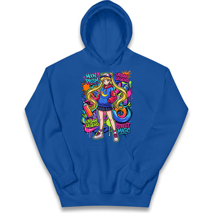 Moon Prism Power Kids Hoodie