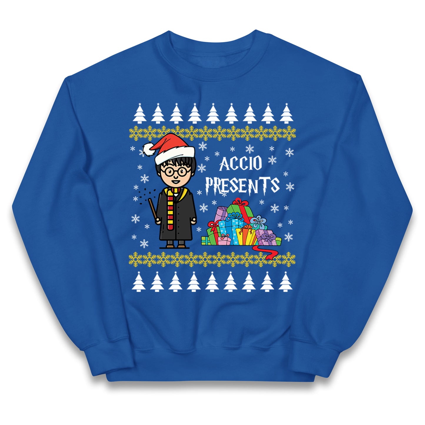 harry potter accio presents jumper