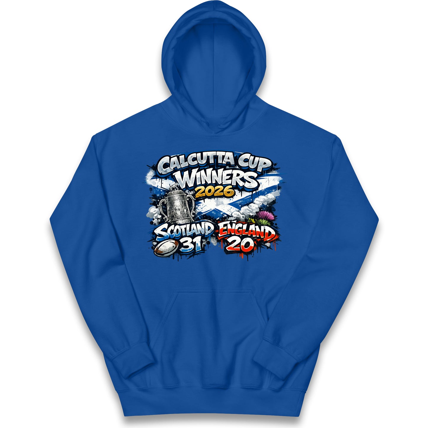 Scotland Calcutta Cup Winners 2026 Kids Hoodie