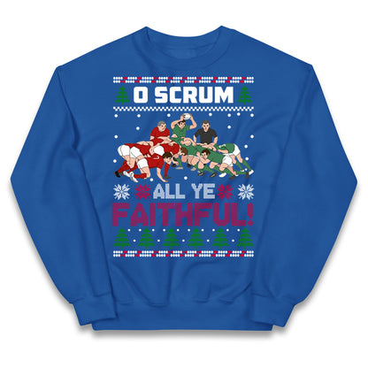 O Come All ye Faithfull Kids Jumper