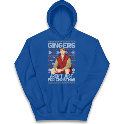 Angry Ginge Xmas Kids Hoodie
