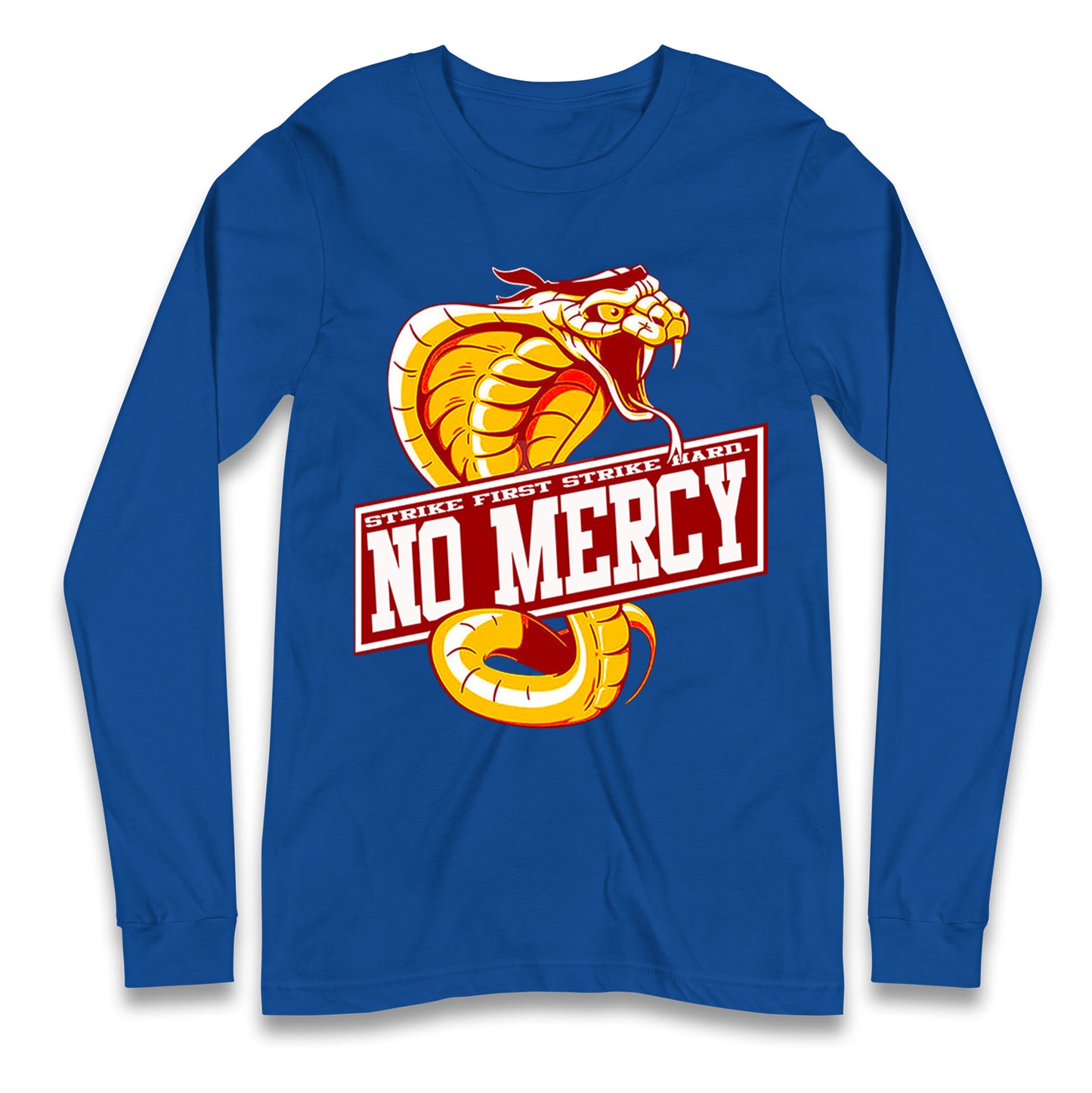 Cobra Kai No Mercy Long Sleeve T Shirt