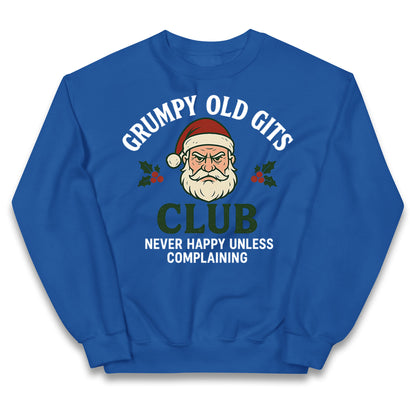 Grumpy Christmas Kids Jumper
