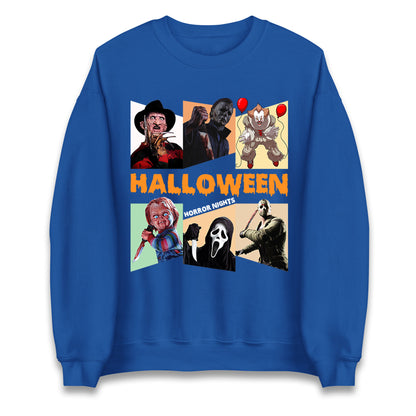 Horror Characters Halloween Horror Nights Unisex Sweatshirt