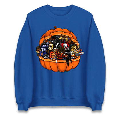 Super Villains Horror Friends Halloween Sweatshirt
