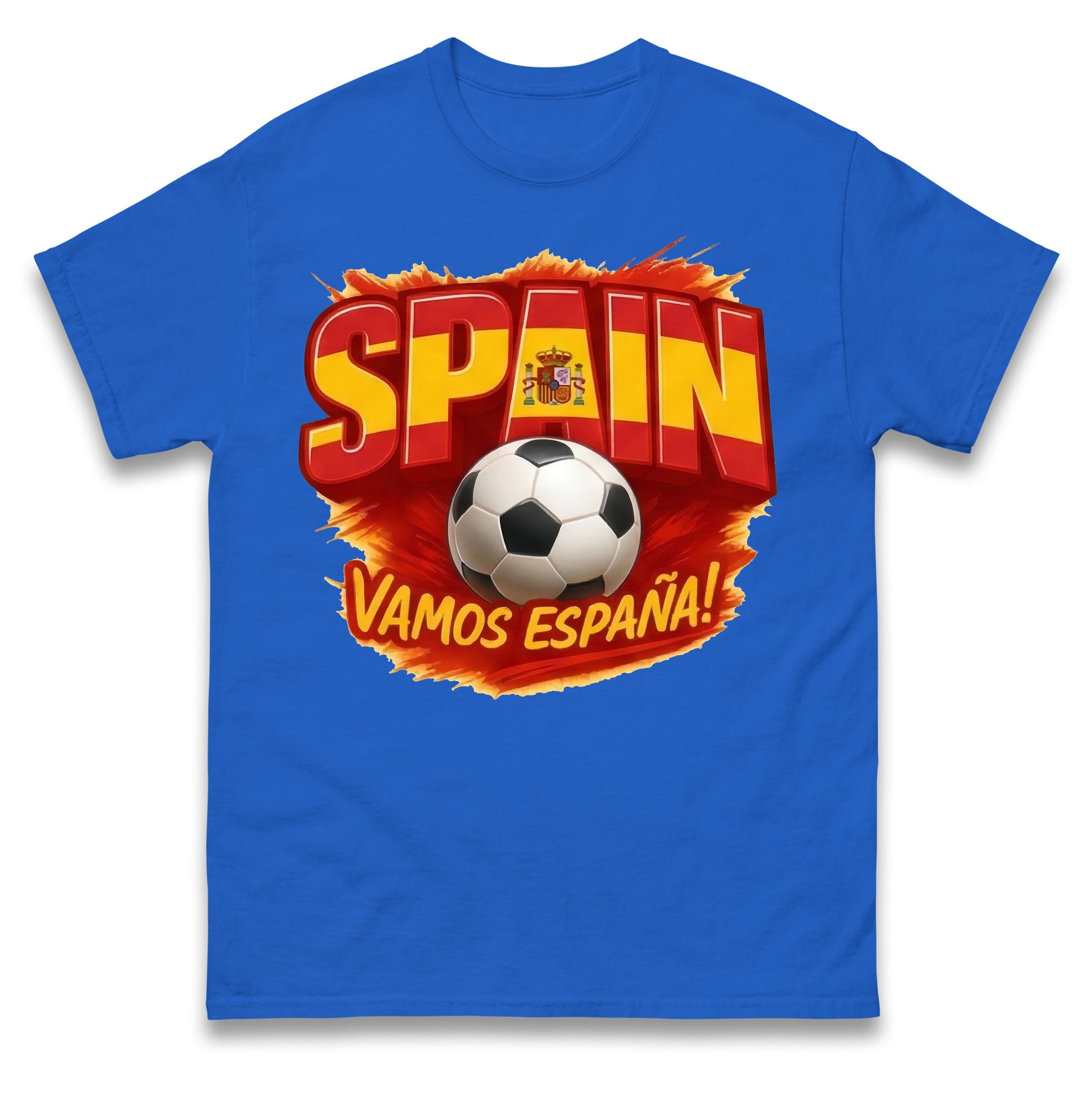 Spain Retro World Cup T Shirt