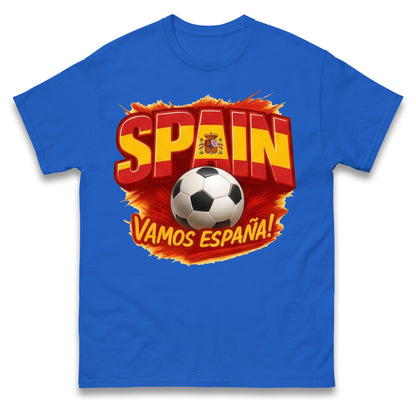 Spain Retro World Cup T Shirt