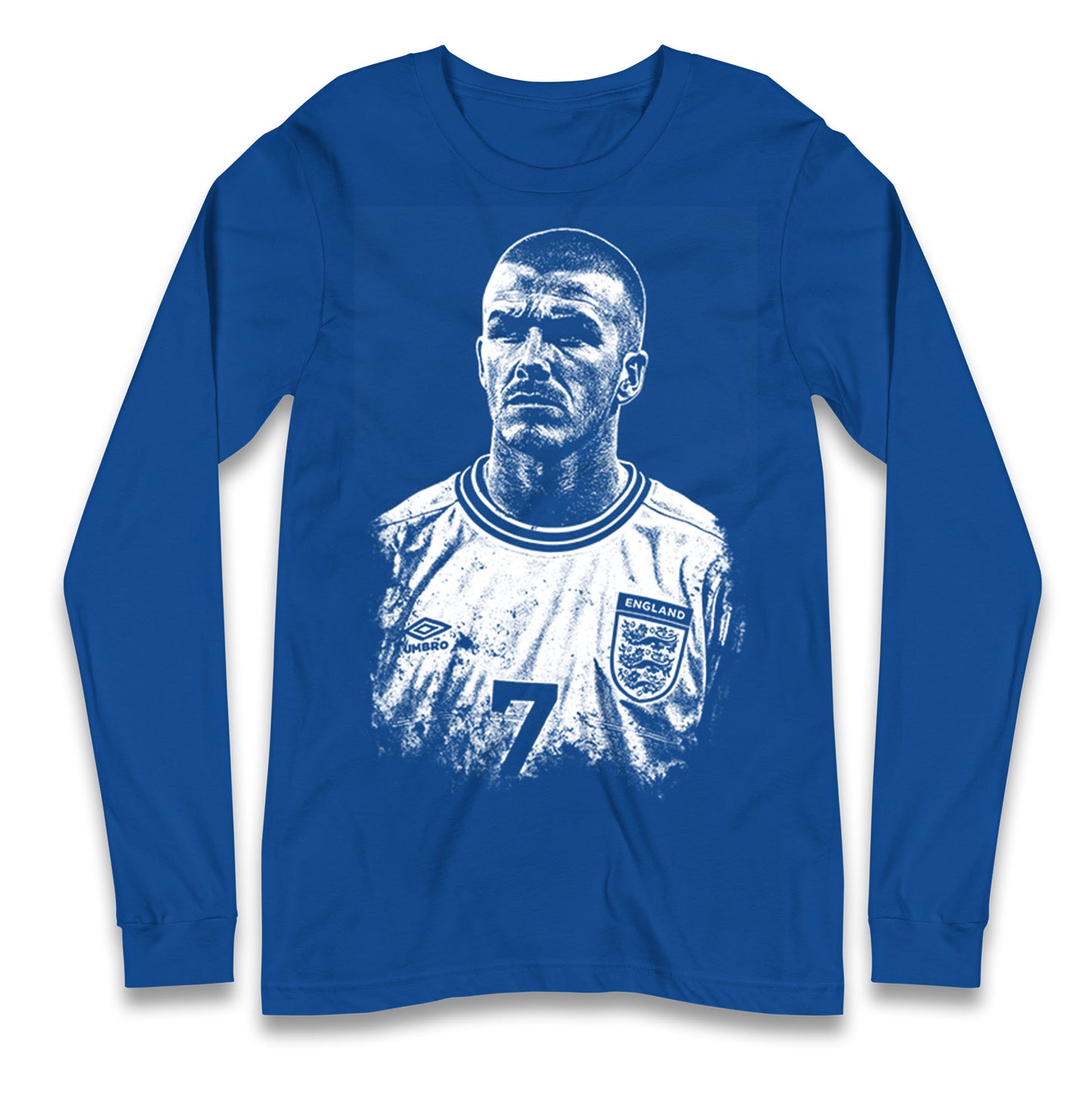 Bavid Beckham England Longsleeve T Shirt