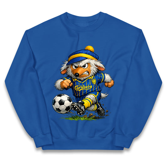 Classic AFC Wimbledon Football Kids Jumper