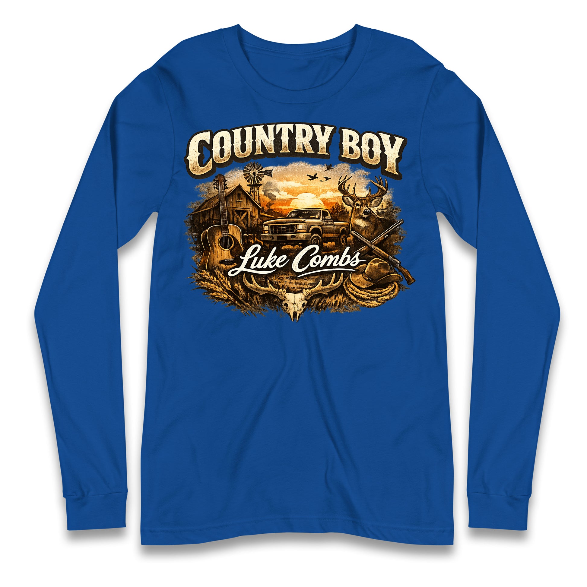 Luke Combs Country Music Longsleeve T Shirt