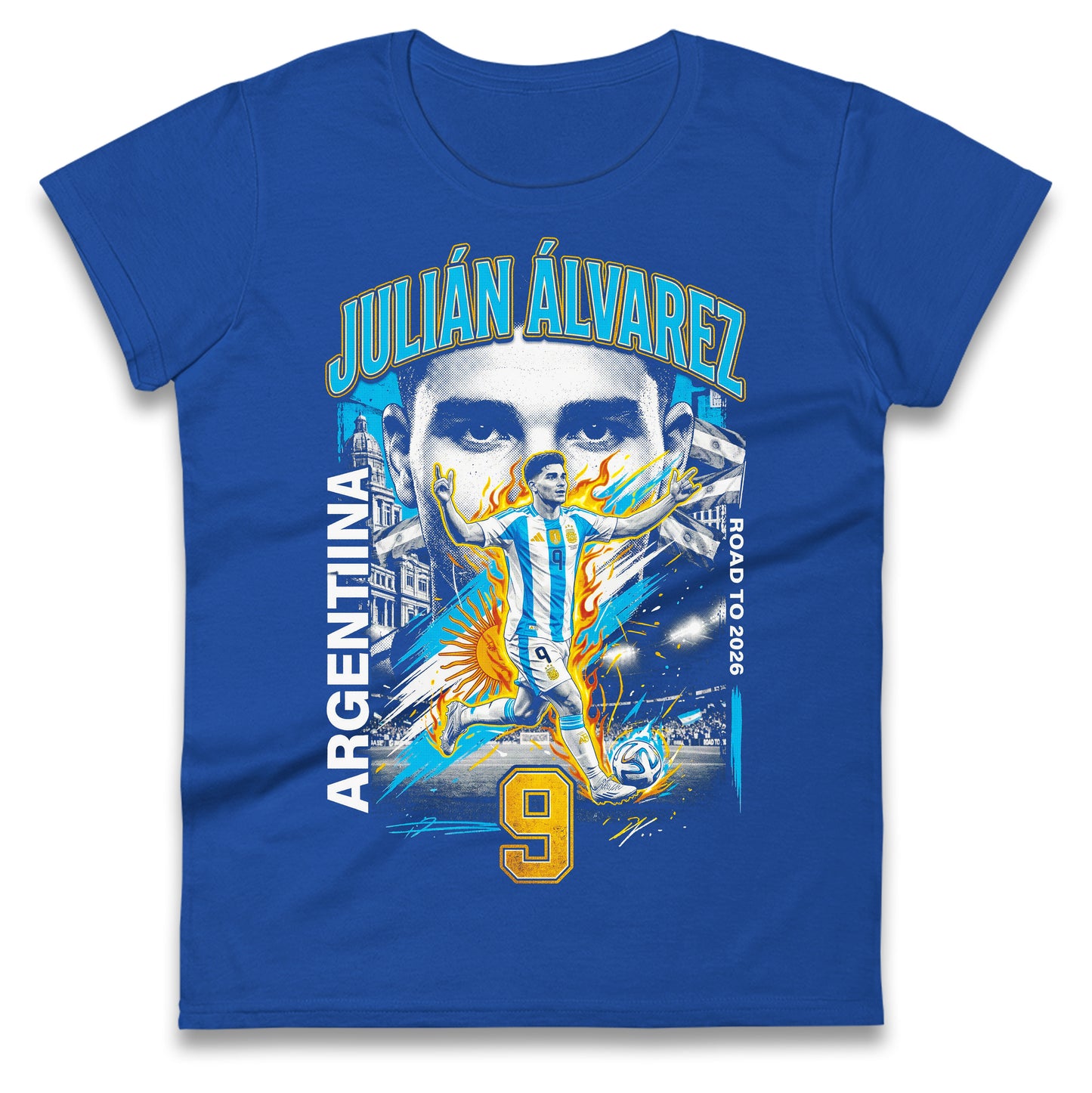 Julian Alvarez Ladies T Shirt