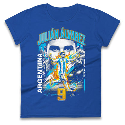 Julian Alvarez Ladies T Shirt
