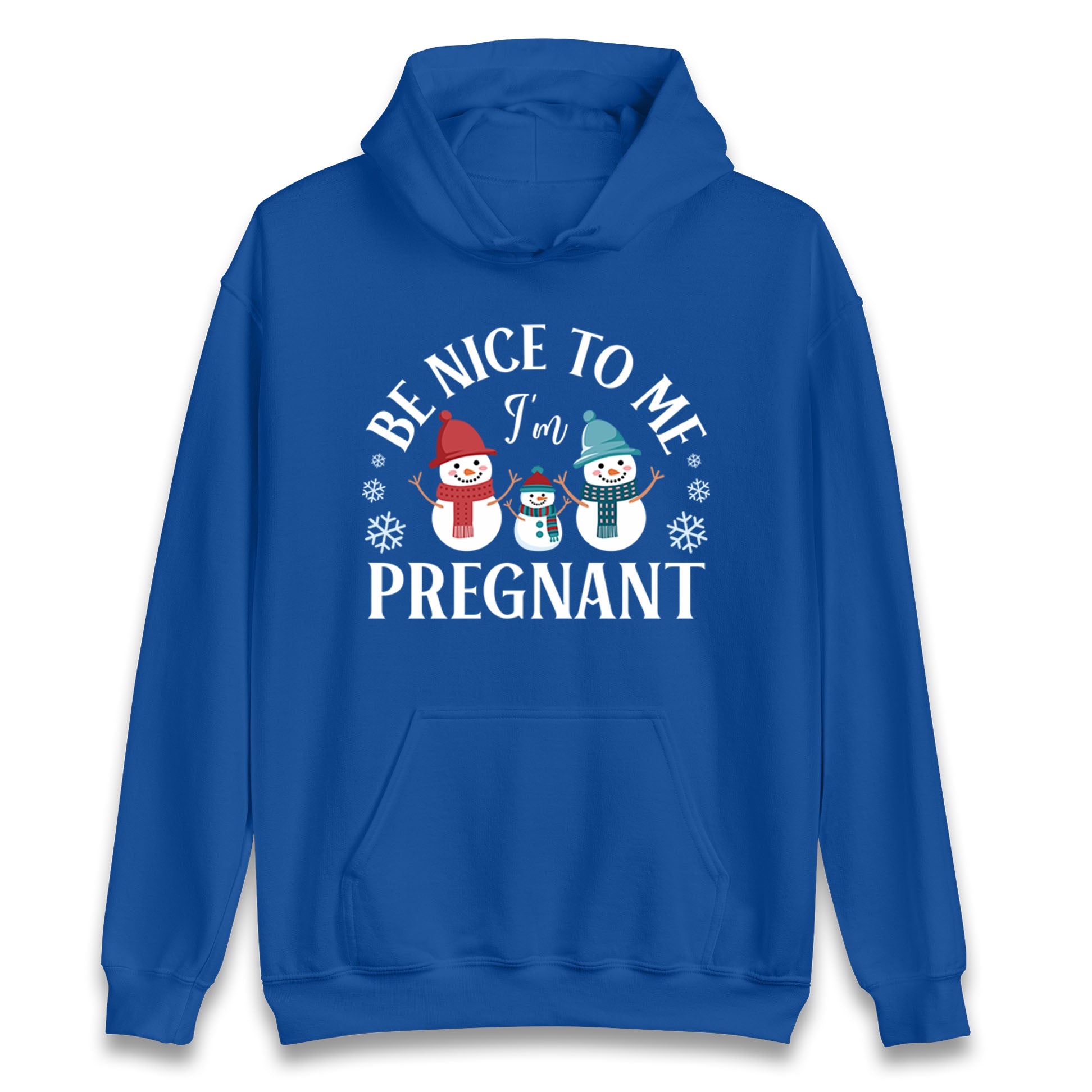 Pregnant At Christmas Hoodie