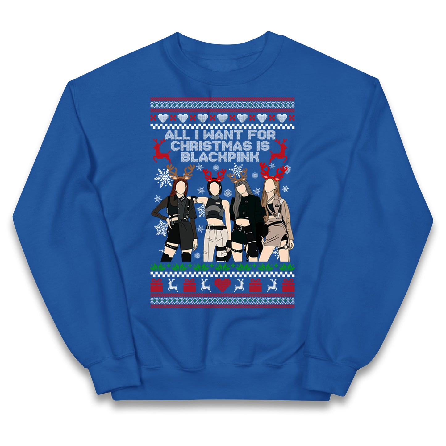 BlackPink Christmas Kids Jumper