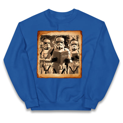 Stormtrooper Christmas Kids Jumper