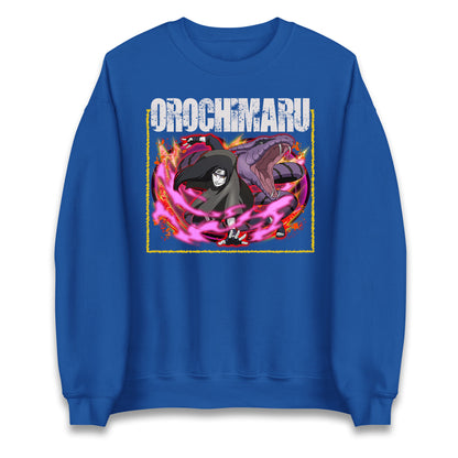 orochimaru and manda sweatshirt