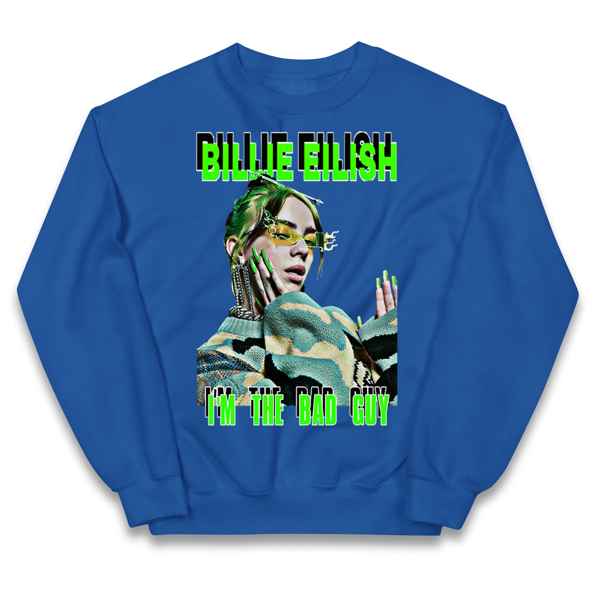 Billie Eilish Singer Kids Jumper