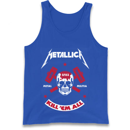 Metallica Seek Destroy Tank Top