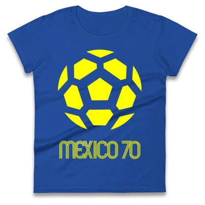 Mexico 1970 World Cup Ladies T Shirt