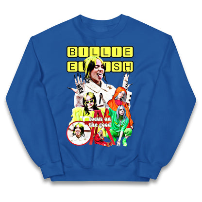 Billie Eilish Tour Kids Jumper