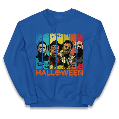 Vintage Villains Halloween Kids Jumper