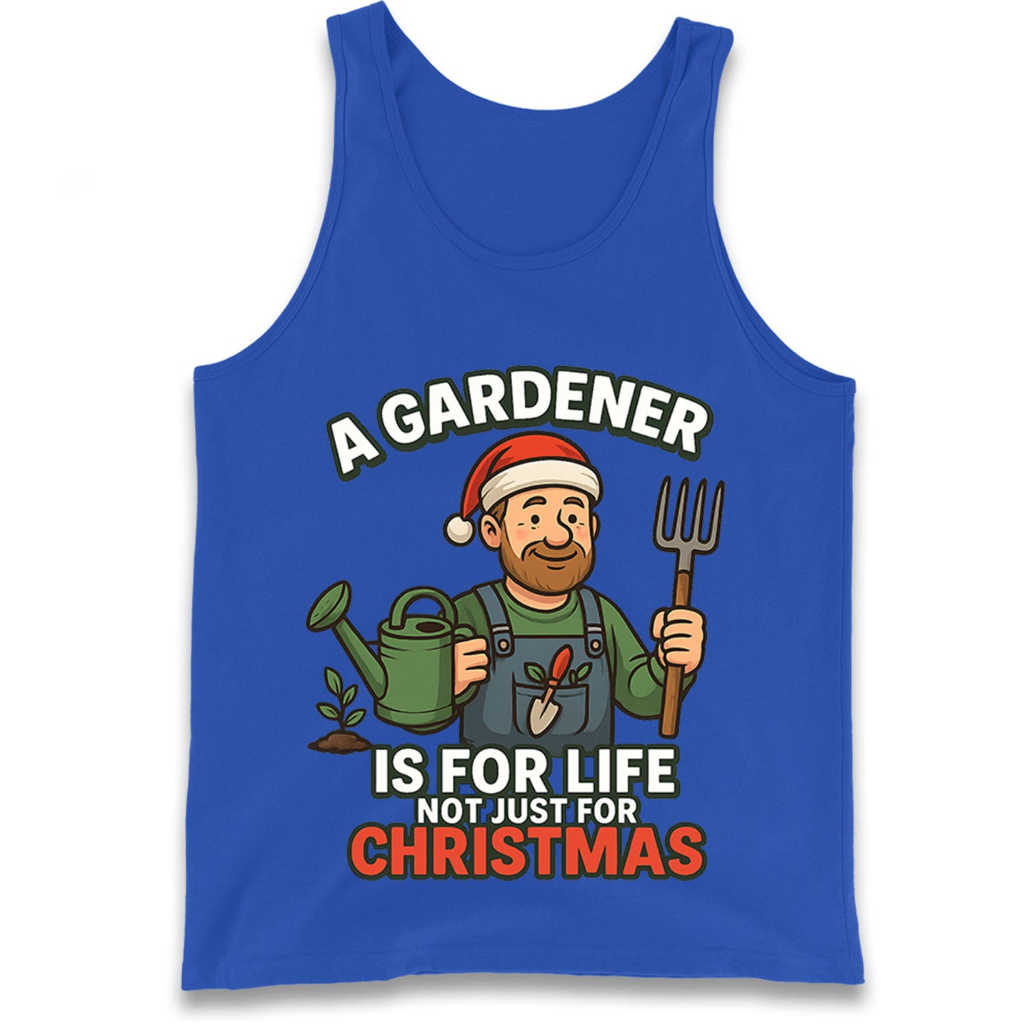 Gardener Christmas Tank Top