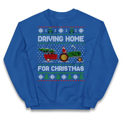 John Deere Christmas Kids Jumper