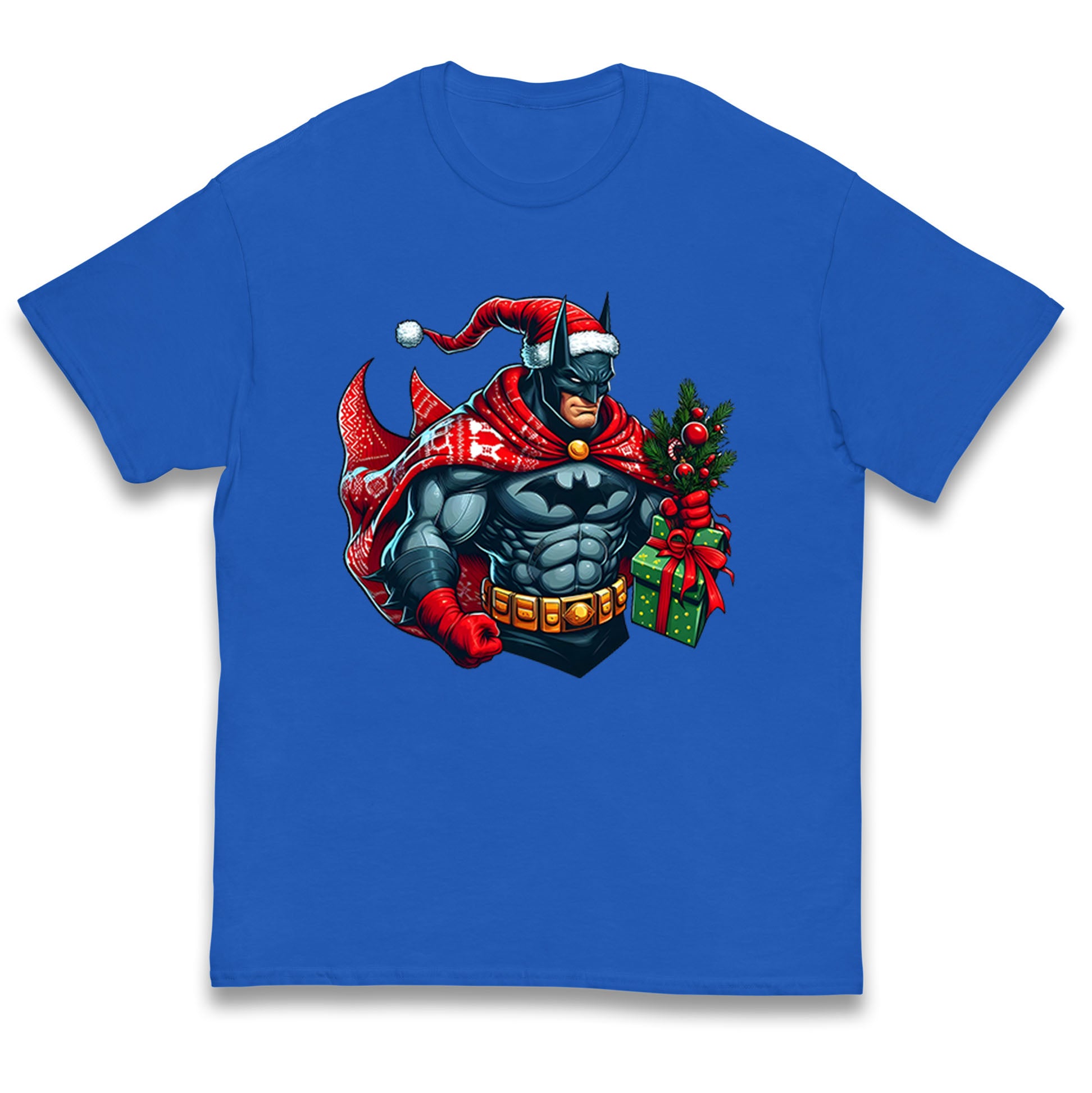 Batman Santa Kids T Shirt