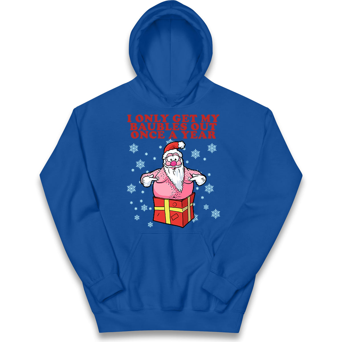 Fat Santa Christmas Funny Hoodie