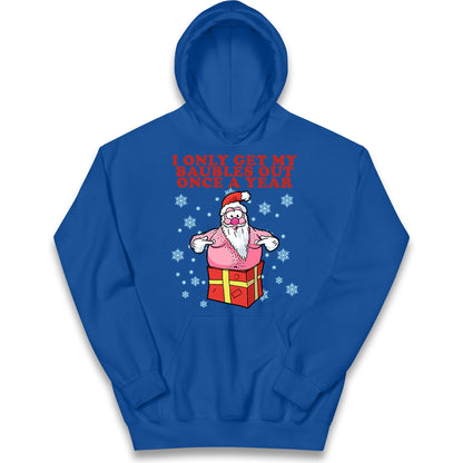 Fat Santa Christmas Funny Hoodie