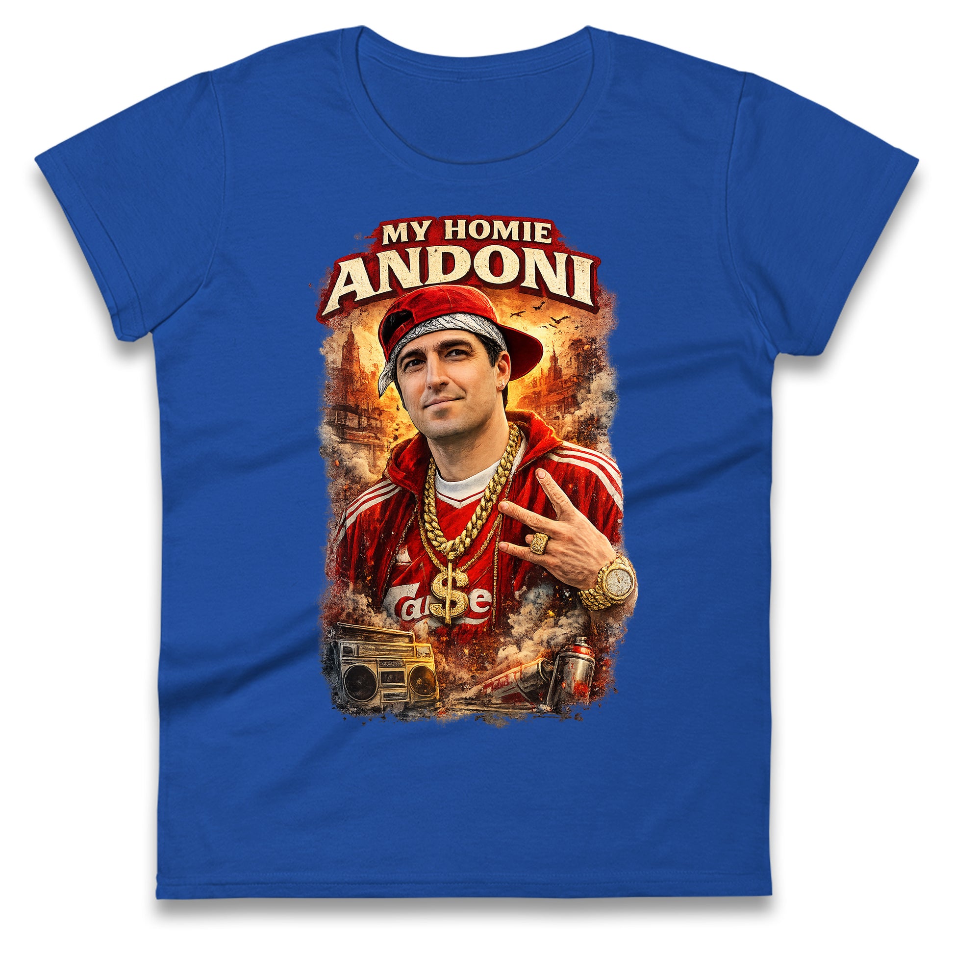 My Homie Andoni Iraola Liverpool Football Ladies T Shirt