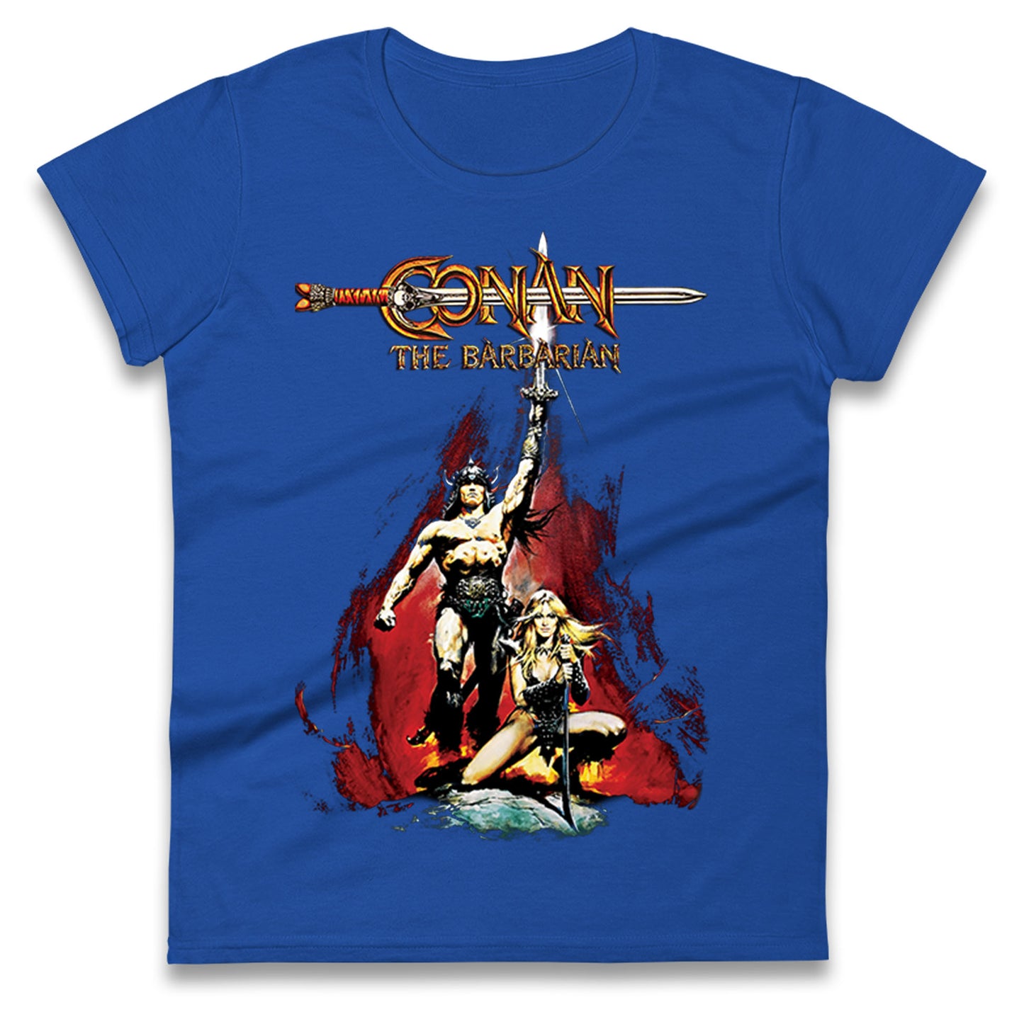 Conan The Barbarian Ladies T Shirt