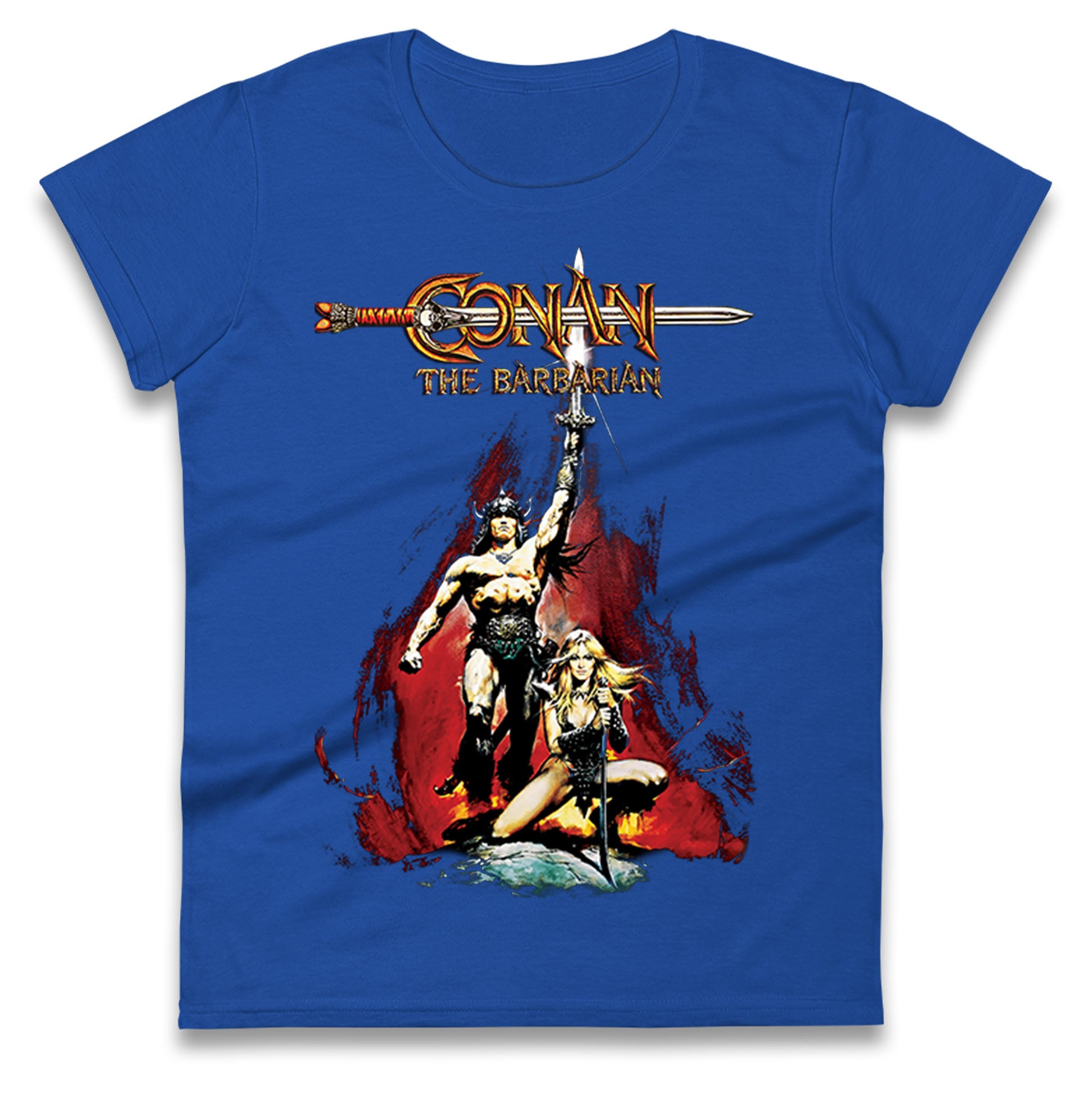 Conan The Barbarian Ladies T Shirt