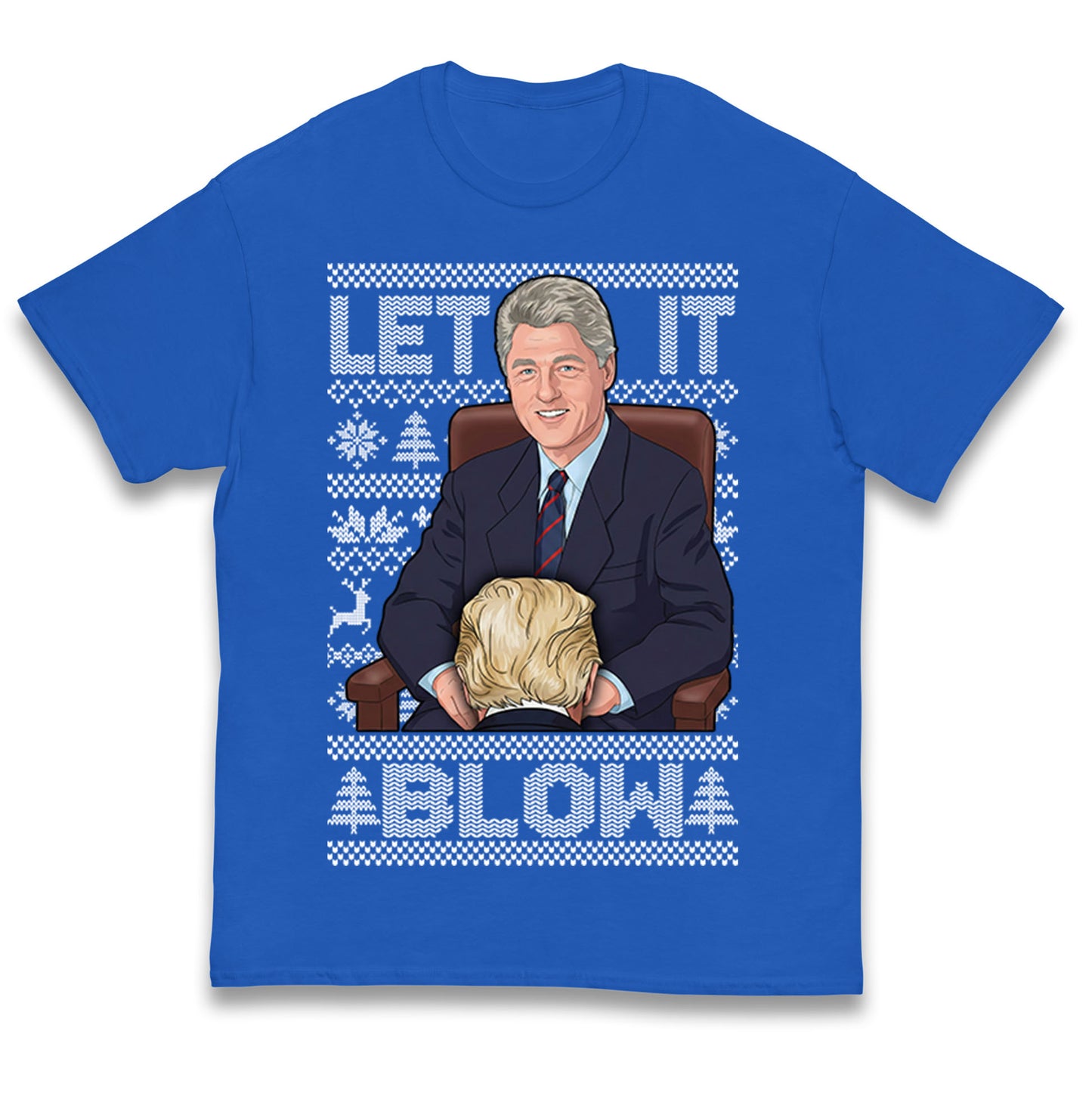 Bill Clinton Christmas Kids T Shirt