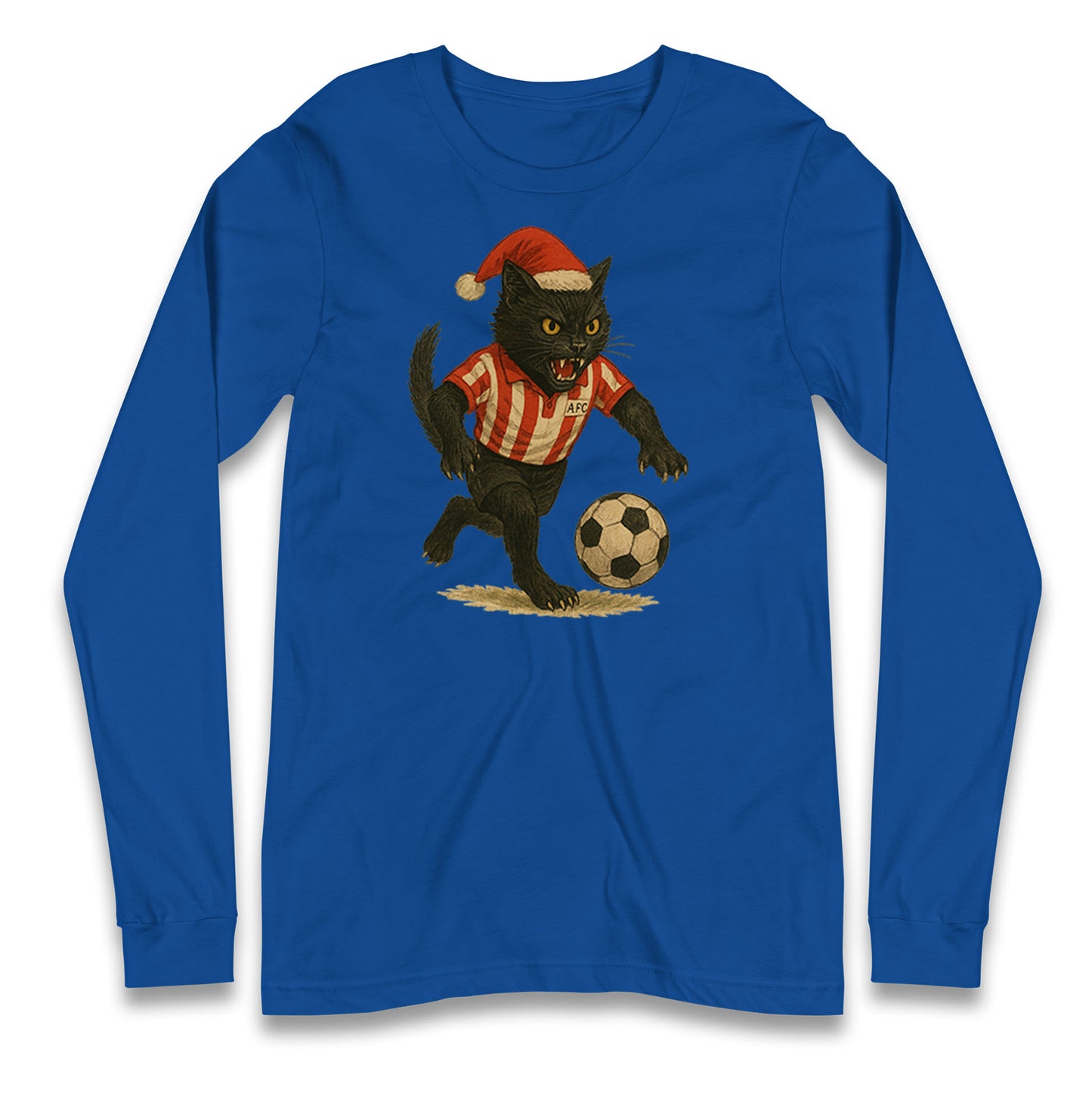 Sunderland Football Christmas Longsleeve T Shirt 