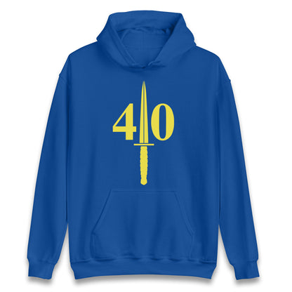 40 Commando Hoodie