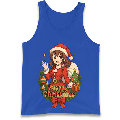 Anime Christmas Tank Top
