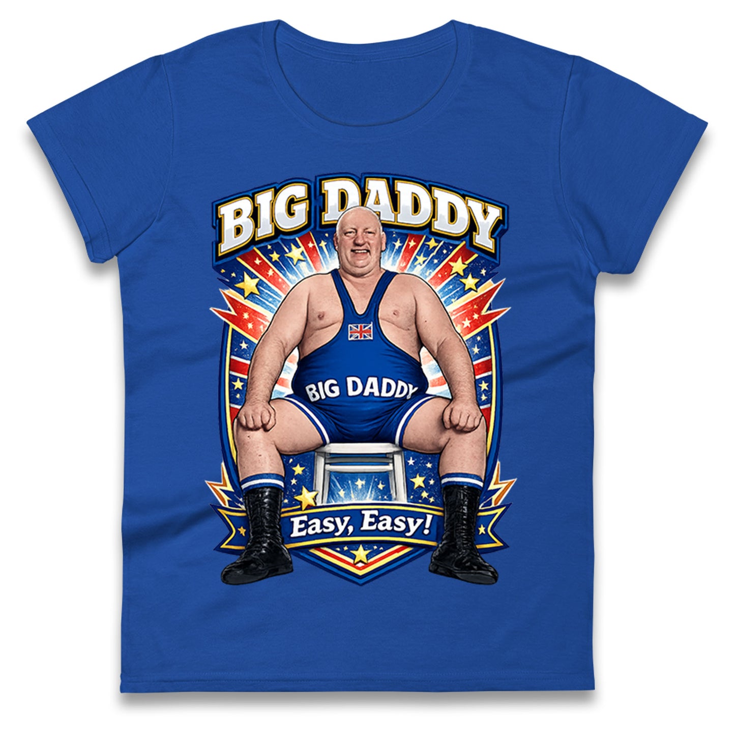 Big Daddy UK Wrestling Ladies T Shirt