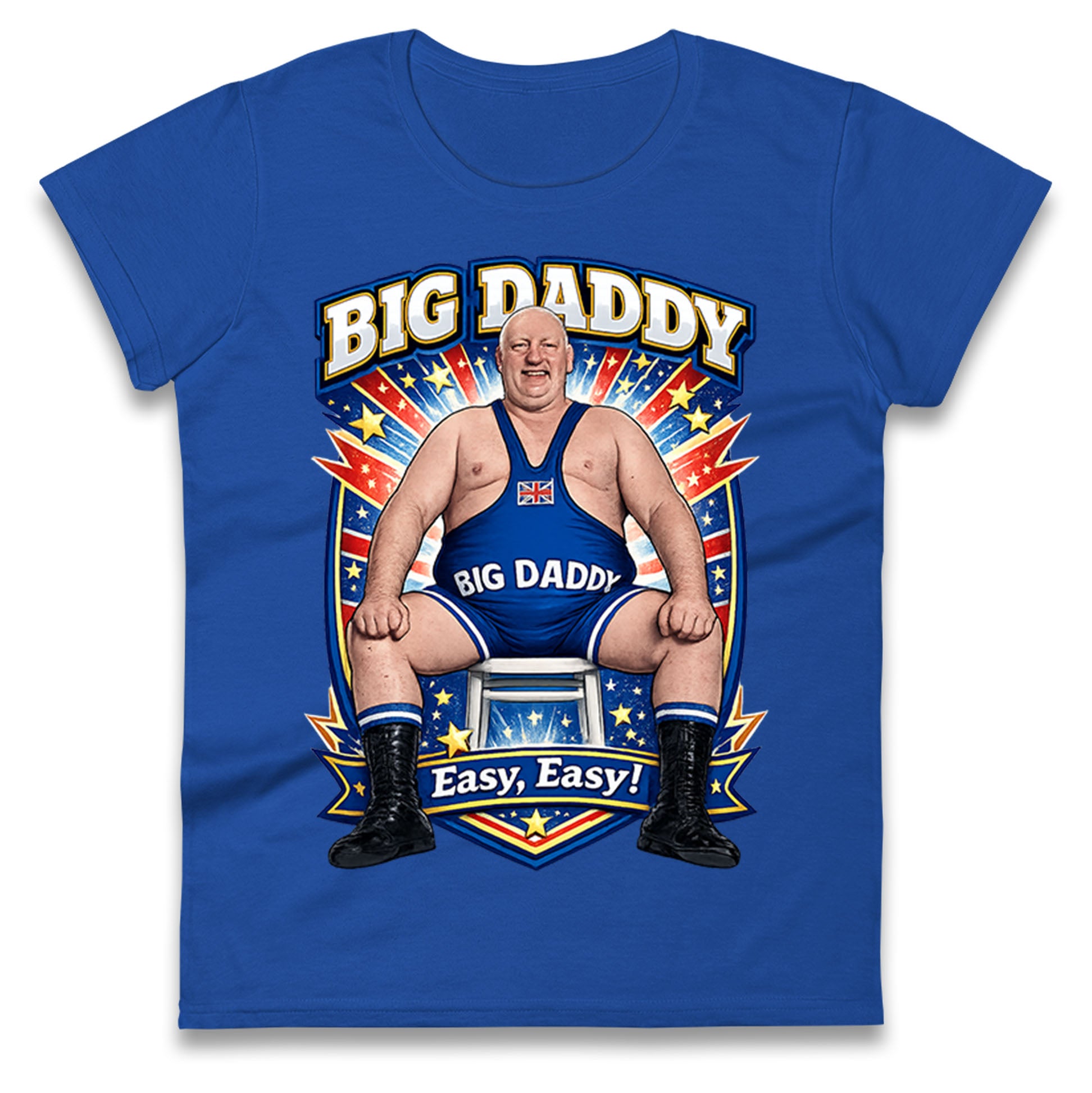 Big Daddy UK Wrestling Ladies T Shirt