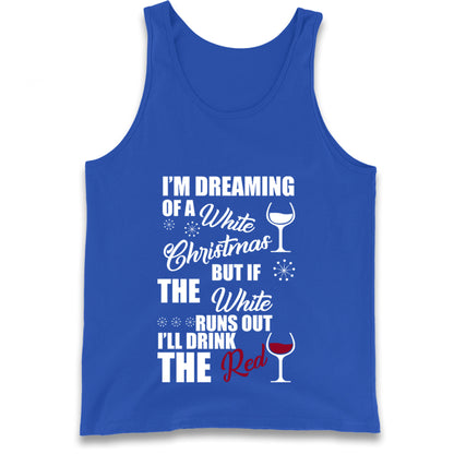 Wine Christmas Tank Top