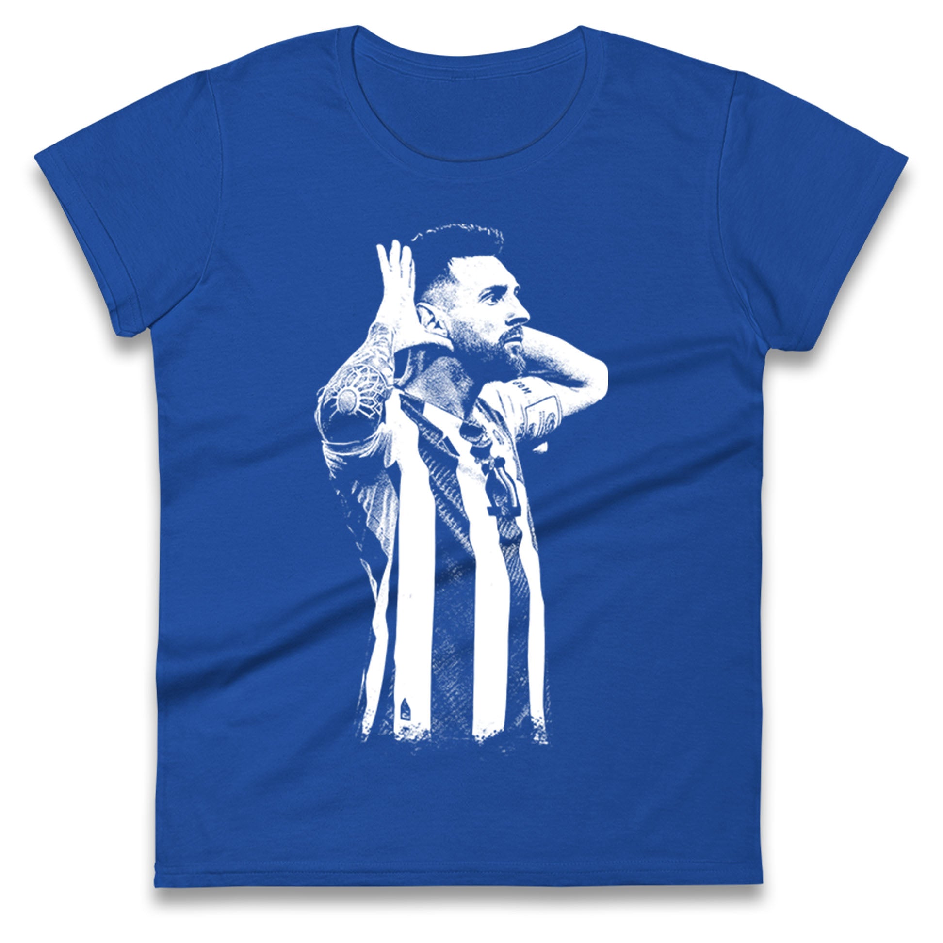 Messi Barcelona Ladies T Shirt